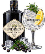 Gin Tonic Hendrikc
