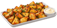 Gastronomia Mobile 21 Patate arrosto alle erbe con aioli