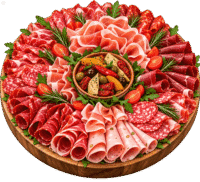 Gastronomia Mobile 17 Tagliere italiano di salumi e antipasti