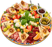 Gastronomia Mobile 14 Tagliere mediterraneo di antipasti gourmet