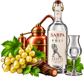 Composizione Grappa Sarpa di Poli