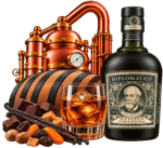 Composizione premium di rum venezuelano