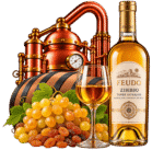 Passiti 4 Still life del vino Zibibbo siciliano