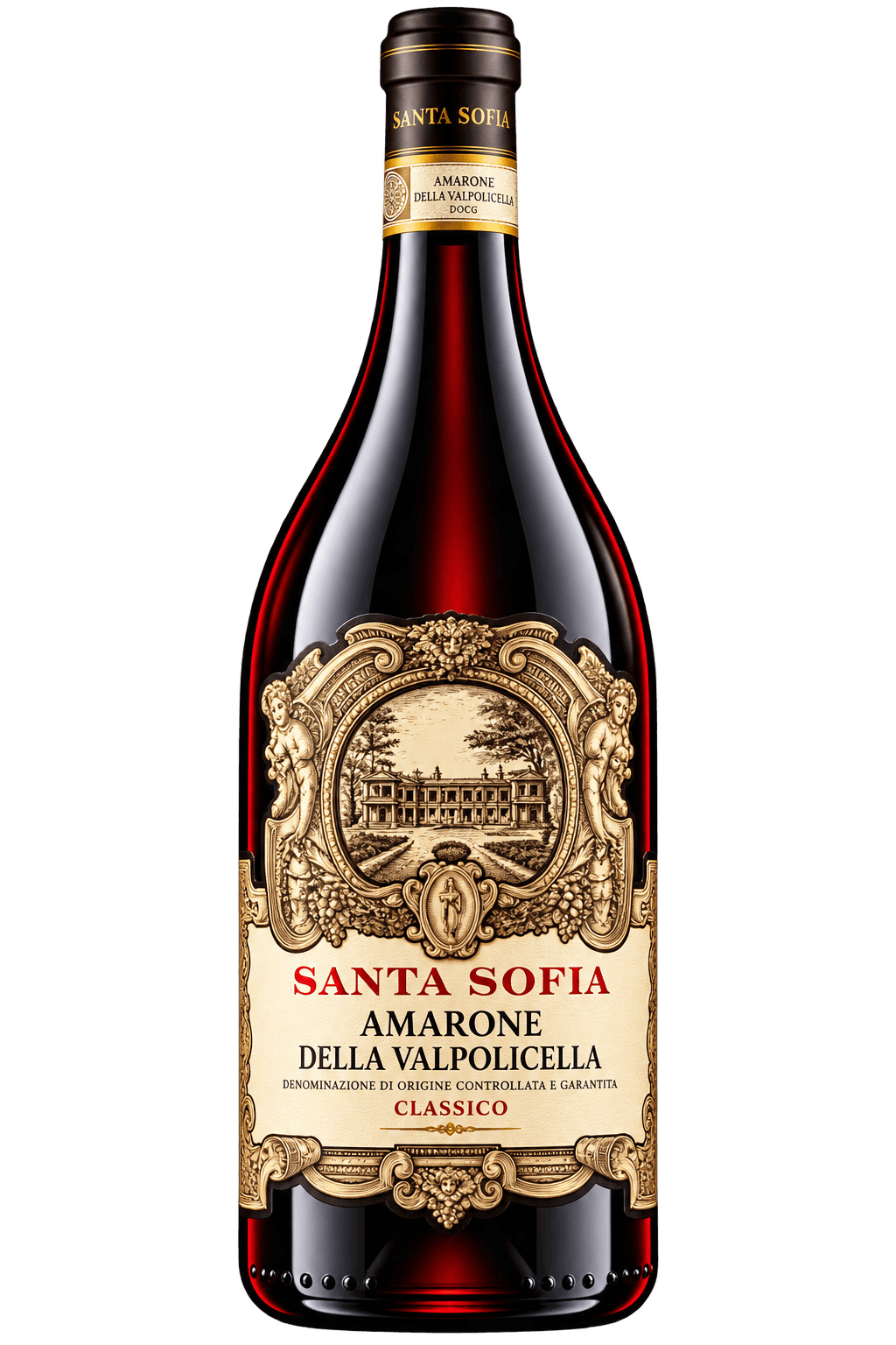 Bottiglia Amarone Santa Sofia Amarone della Valpolicella Classico DOCG 2015 - Santa Sofia - immagine 1