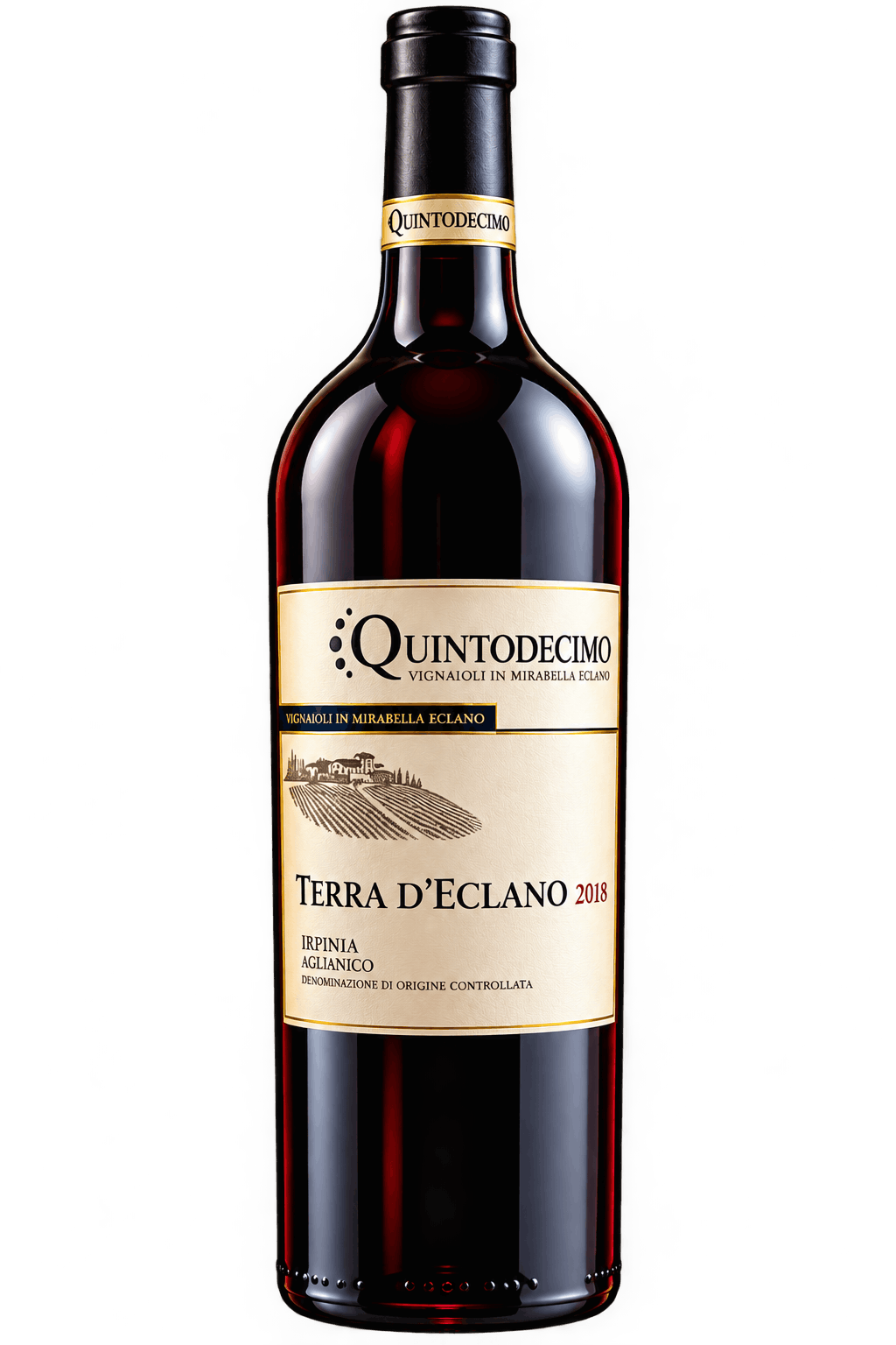 Bottiglia QuintoDecimo Terra d’Eclano 2018 Aglianico Irpinia DOC "Terra d'Eclano" 2019 - Quintodecimo - immagine 1