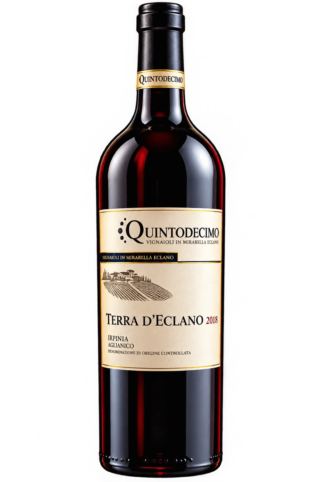 Bottiglia QuintoDecimo Terra dEclano 2018