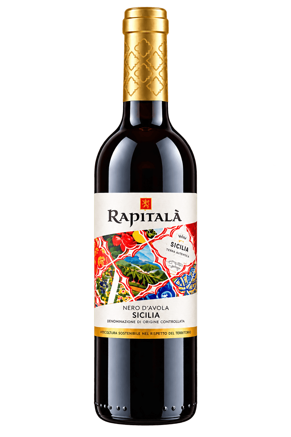 Rapitalà Nero d’Avola Sicilia Nero D'Avola 2021 - Rapitala (37,5) - immagine 1