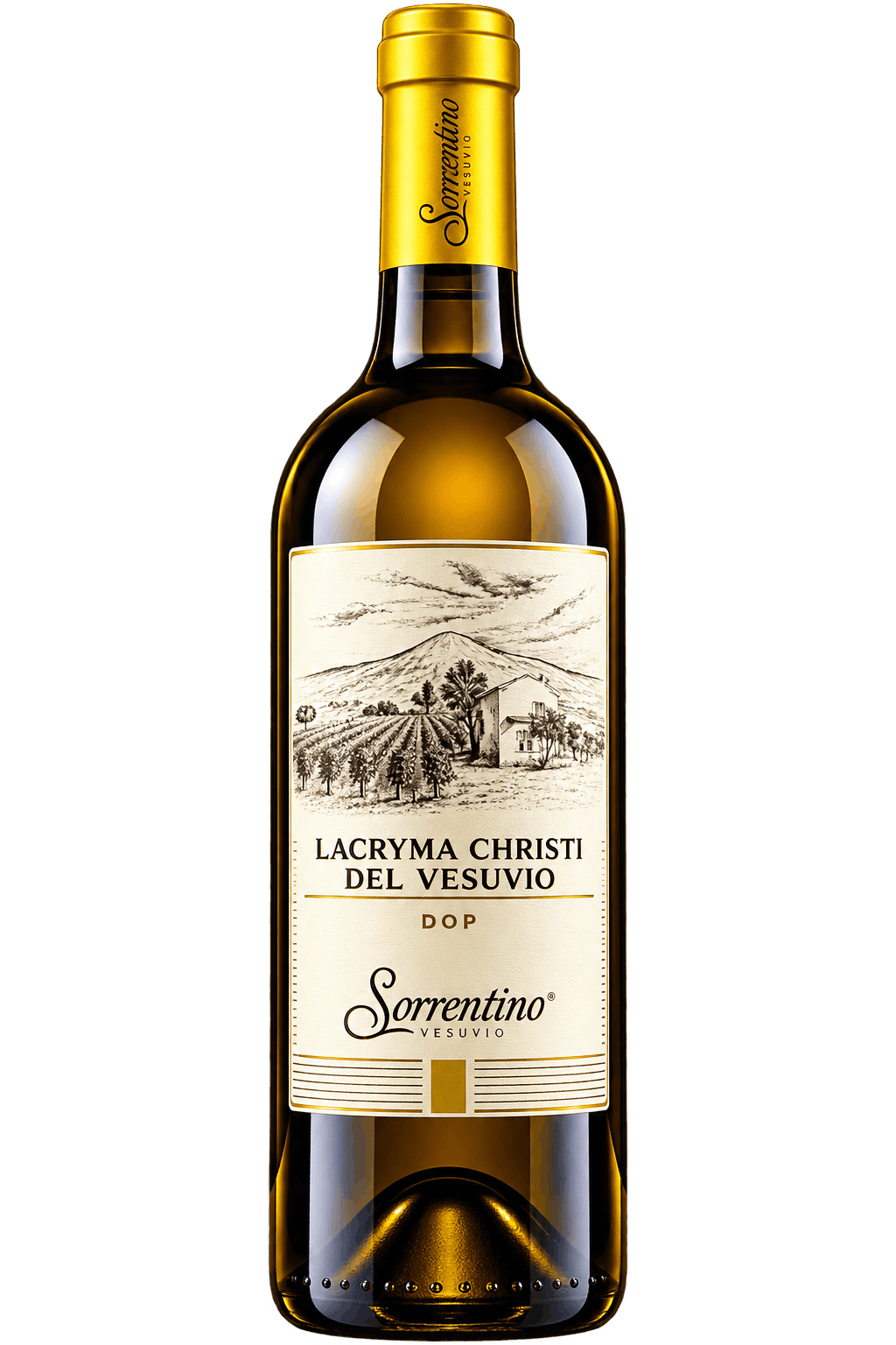Bottiglia Sorrentino Lacryma Christi al Vesuvio