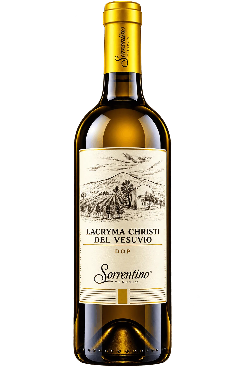 Bottiglia Sorrentino Lacryma Christi al Vesuvio