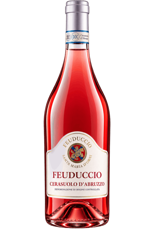 Bottiglia di Cerasuolo dAbruzzo Feuduccio