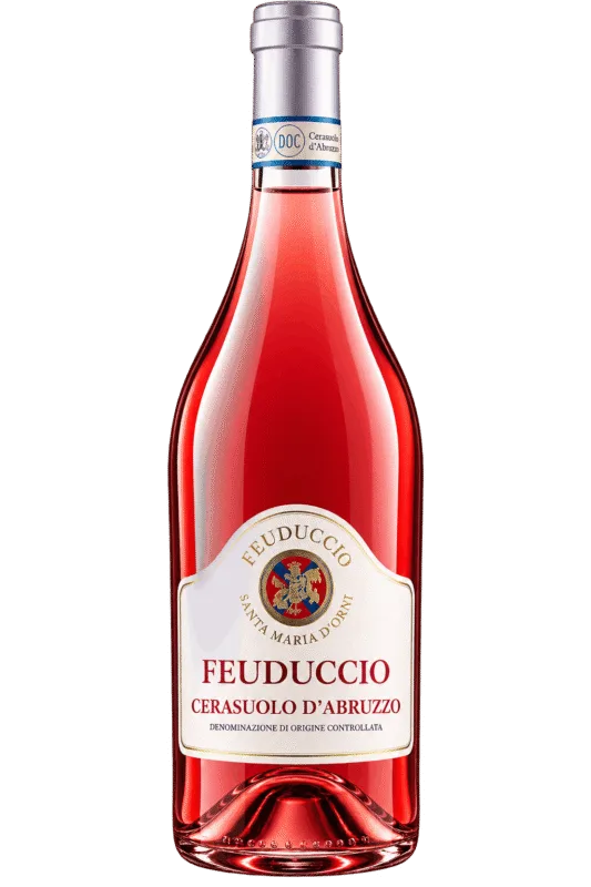 Bottiglia di Cerasuolo dAbruzzo Feuduccio