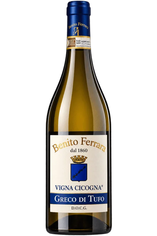 Bottiglia di Greco di Tufo DOCG Benito Ferrara