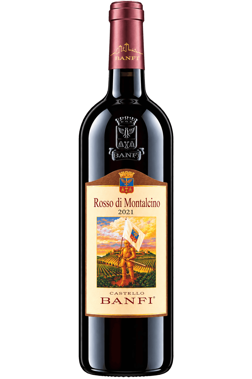 Bottiglia di Rosso di Montalcino Banfi 2021