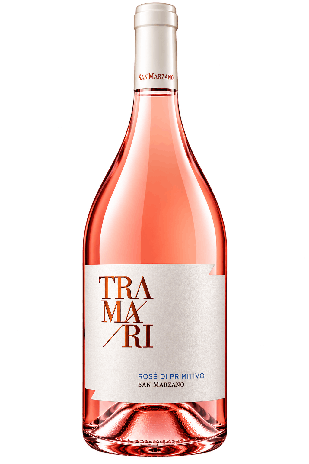 Bottiglia di rose Tramari San Marzano
