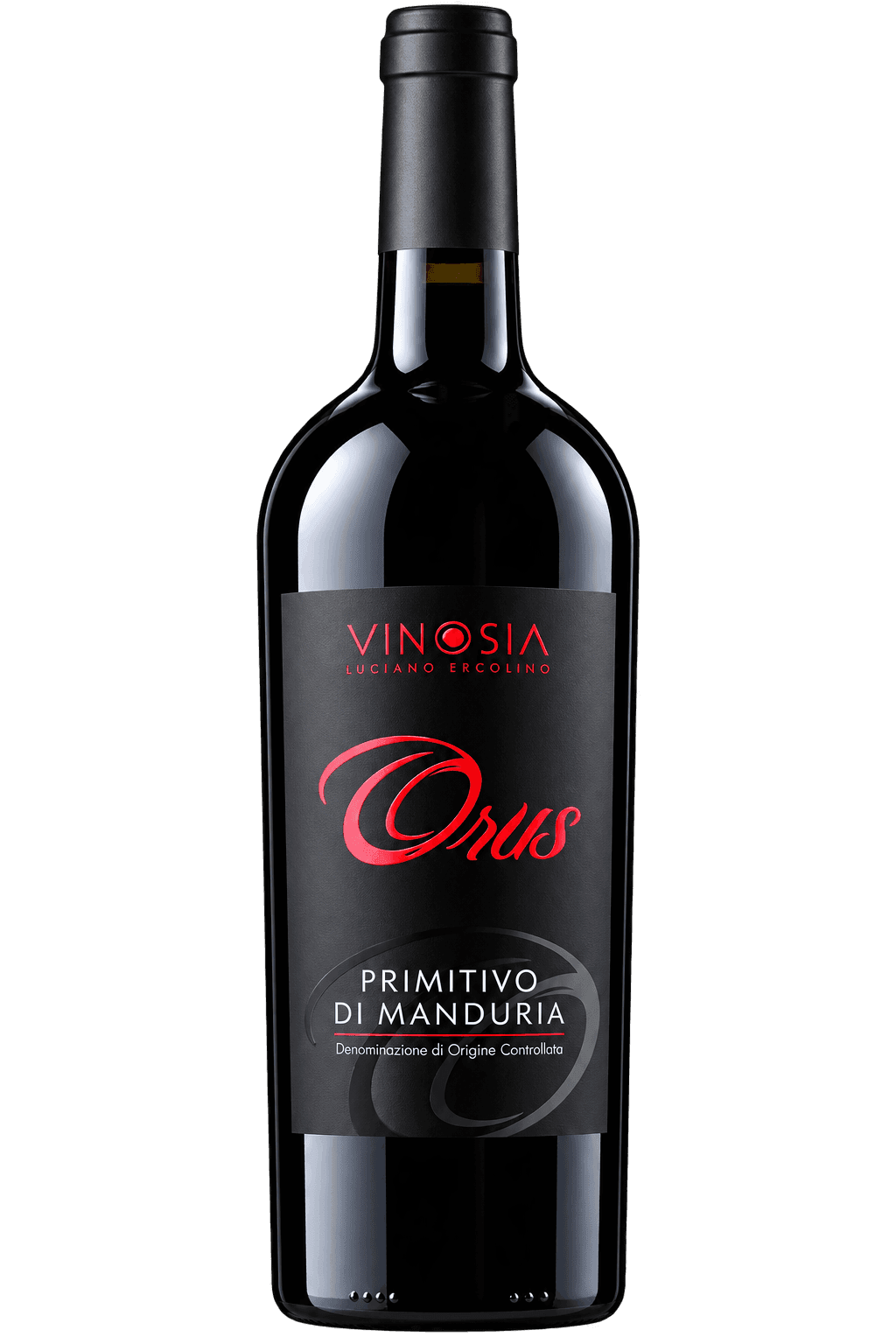 Bottiglia di vino Orus Primitivo Primitivo Salento - Vinosia - immagine 1