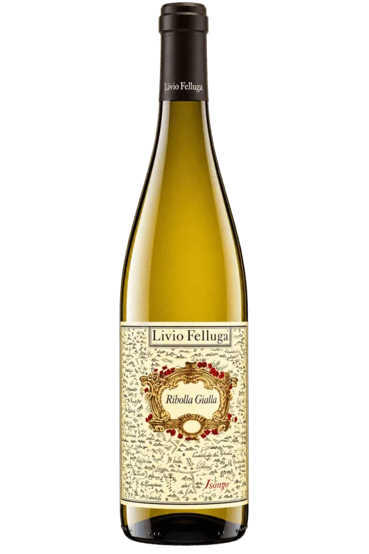 Bottiglia di vino Ribolla Gialla Livio Felluga