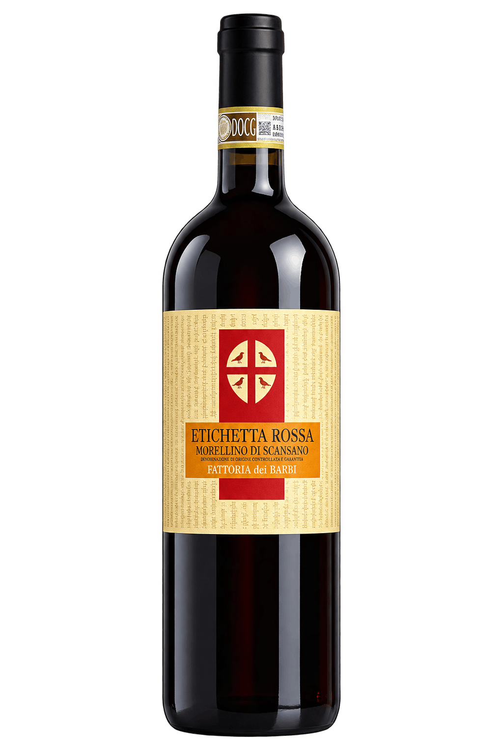 Bottiglia di vino rosso Etichetta Rossa Morellino di Scansano "Etichetta Rossa" 2021 - Fattoria dei Barbi - immagine 1