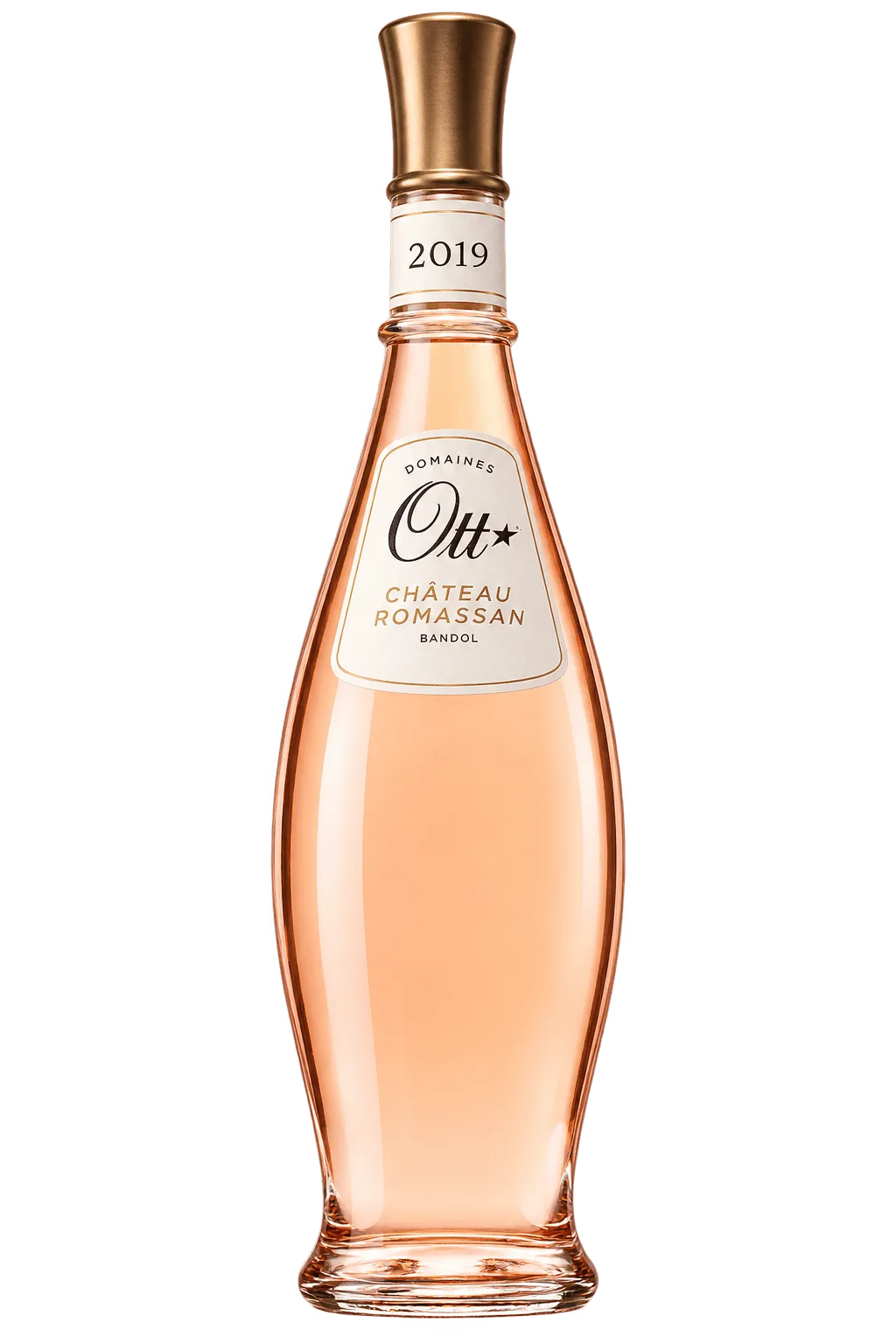 Bottiglia di rose Chateau Romassan 2019