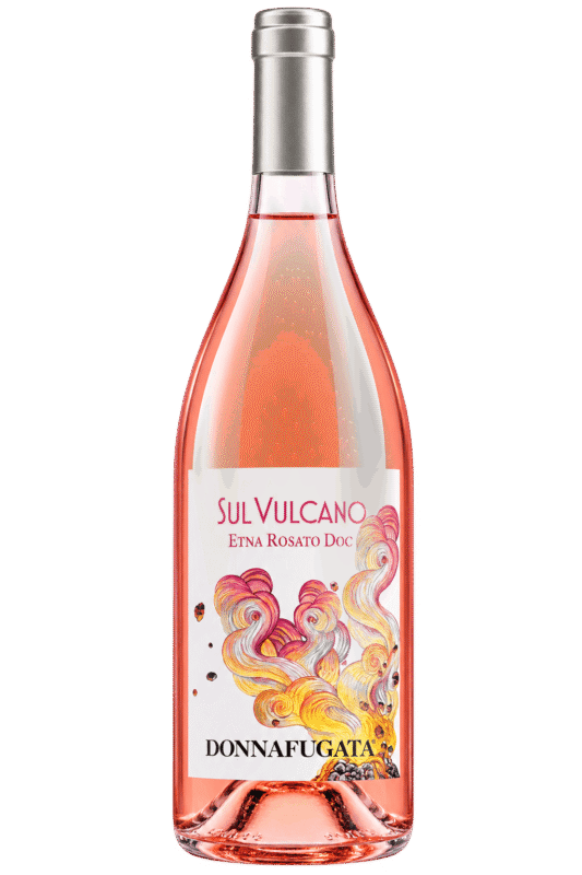 Bottiglia di rose Sul Vulcano