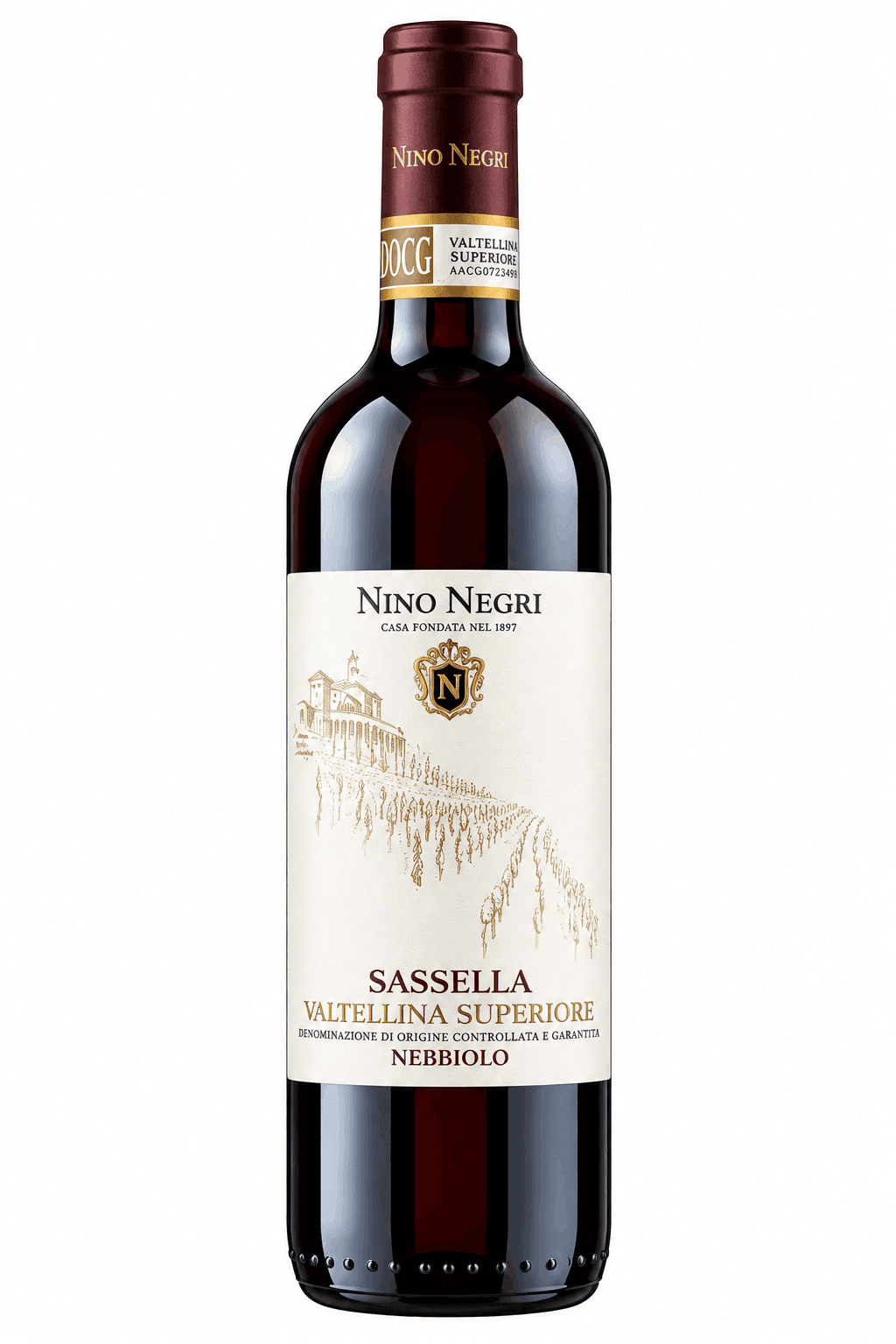 Nino Negri Sassella Nebbiolo "Sassella Valtellina Superiore" 2019 - Nino Negri (37,5 cl) - immagine 1
