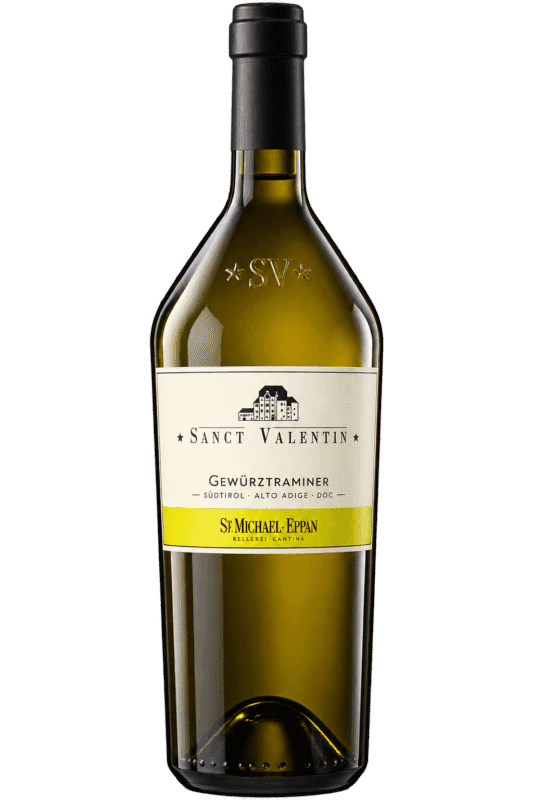 Bottiglia di Gewurztraminer Sanct Valentin