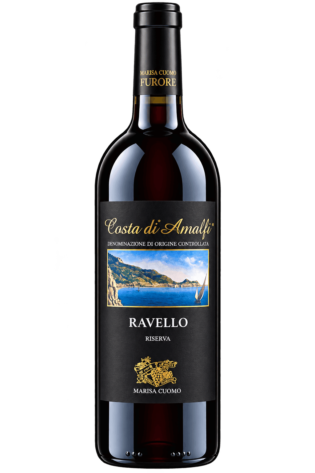 Bottiglia di vino Furore Riserva 2