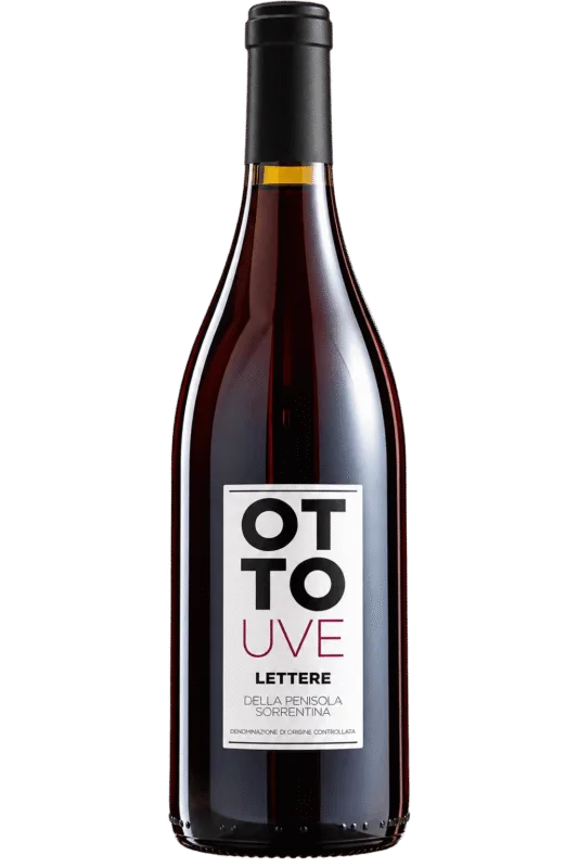 Bottiglia di vino rosso OTTO UVE