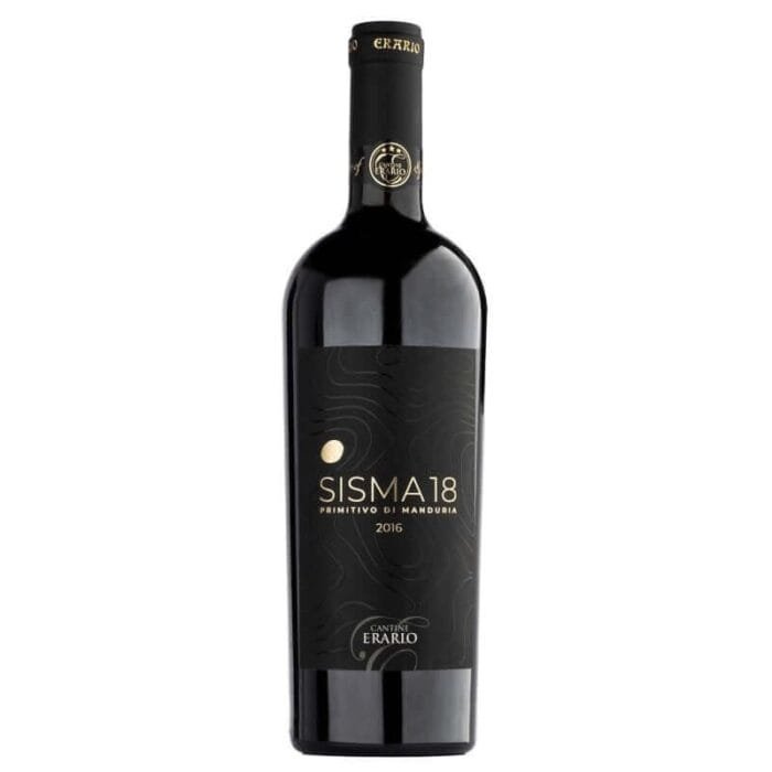 Primitivo di Manduria DOP "Sisma 18" 2018 - Erario – Bild 1