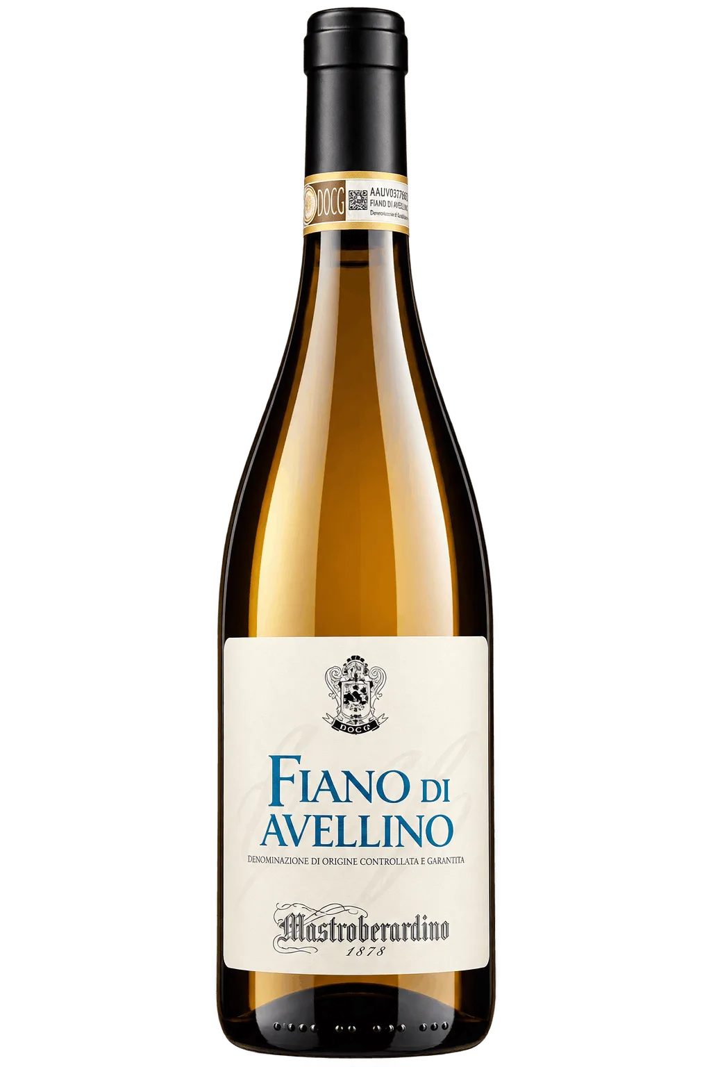 Bottiglia di Fiano di Avellino DOCG