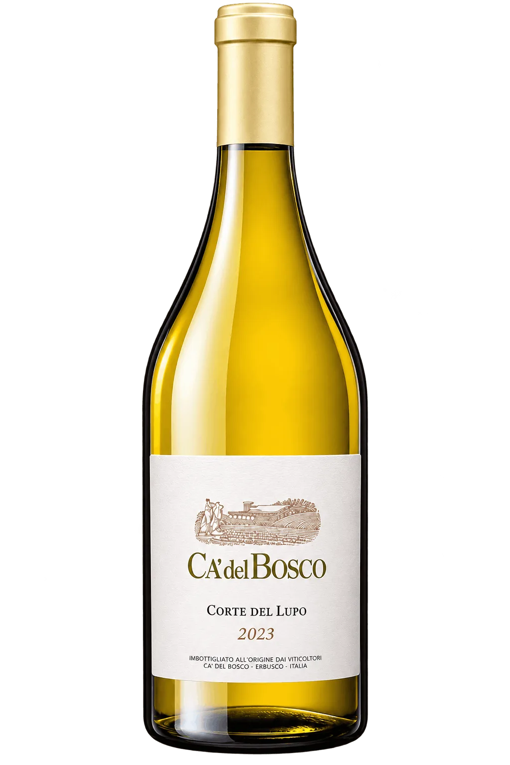 Bottiglia di Chardonnay Ca del Bosco 2023